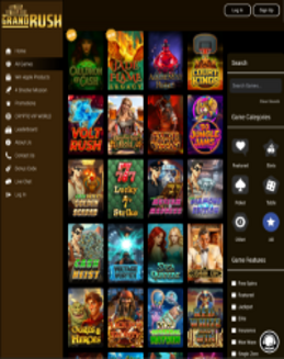 Grand Rush Casino Review, Slots & Bonuses 2021 - SlotsMate.com