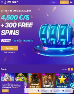 Lets Lucky Casino Screenshot