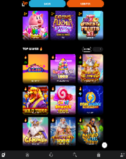 LevelUp Casino Screenshot