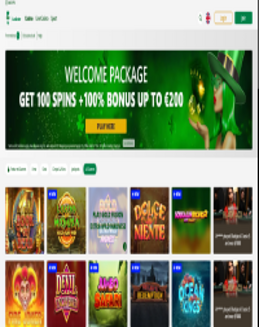 Luckster Casino Screenshot