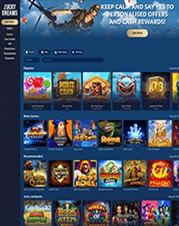 Lucky Dreams Casino Screenshot