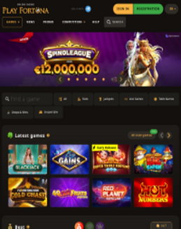 Play Fortuna Casino Screenshot