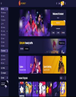 Roobet Casino Screenshot