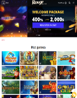 Rouge Casino Screenshot