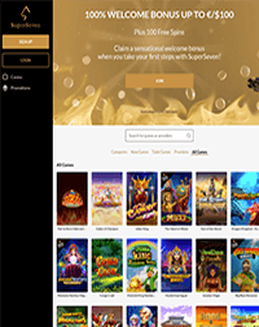 SuperSeven Casino Screenshot