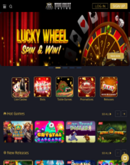 Vegas Crest Casino Screenshot