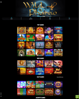 WildPharao Casino Screenshot
