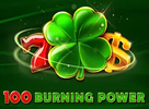100 Burning Power Clover Chance logo