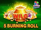 5 Burning Roll Dice Clover Chance logo