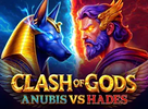 Clash of Gods Anubis vs Hades logo