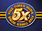 Five Times Wins