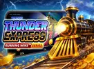 logotipo de Thunder Express Running Wins