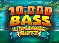 logotipo de 10000 Big Bass Lightning Blitz