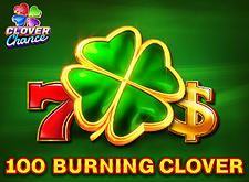 100 Burning Clover Logo