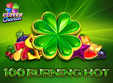 100 Burning Hot Clover Chance logo