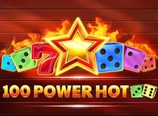 100 Power Hot Dice Logo