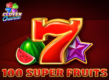 100 Super Fruits Clover Chance Logo