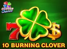 10 Burning Clover Logo