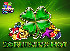 20 Burning Hot Clover Chance Logo