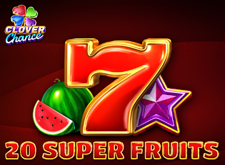 20 Super Fruits Clover Chance Logo
