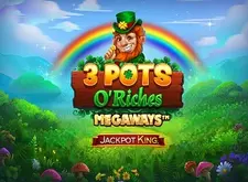 logotipo de 3 Pots O Riches Megaways