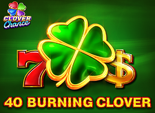 40 Burning Clover Logo