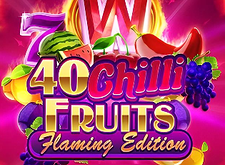40 Chilli Fruits Flaming Edition Logo