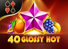 40 Glossy Hot Logo