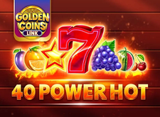40 Power Hot Golden Coins Link Logo