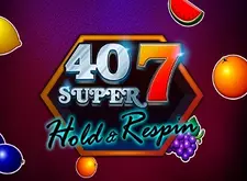 logotipo de 40 Super 7 Hold and Respin