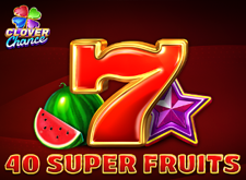 40 Super Fruits Clover Chance Logo