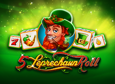 logotipo de 5 Leprechaun Roll Clover Chance