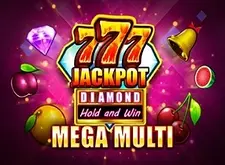 777 Jackpot Diamond Hold and Win Mega Multi logo