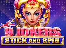 9 Jokers Stick and Spin logo