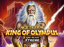 Age Of The Gods King Of Olympus Fire Blaze Xtreme Logo