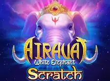 logotipo de Airavat White Elephant Scratch