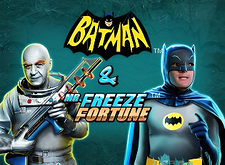 Batman and Mr Freeze Fortune Logo