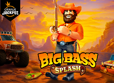 Big Bass Splash Oranje Jackpot Logo
