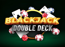 logotipo de Blackjack Double Deck