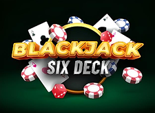 logotipo de Blackjack Six Deck