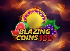 Blazing Coins 100 logo