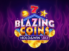 Blazing Coins Hold and Win logo
