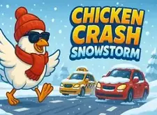 Chicken Crash Snowstorm logo