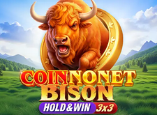 Coin Nonet Bison 3x3 Hold and Win Logo