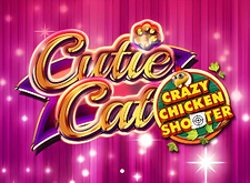 logotipo de Cutie Cat Crazy Chicken Shooter