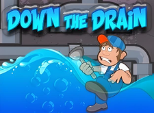 logotipo de Down The Drain