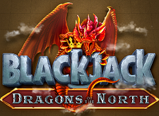 logotipo de Dragons of the North Blackjack