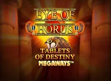 logotipo de Eye of Horus Tablets of Destiny Megaways