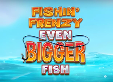 Fishin Frenzy Even Bigger Fish Logo