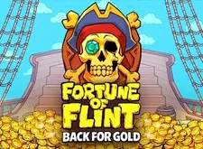 logotipo de Fortune of Flint Back for Gold